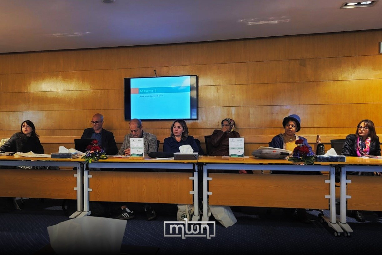 Panel discussion at the 'Raising Journalists’ Awareness on Energy Efficiency and Decarbonation' workshop in Casablanca.