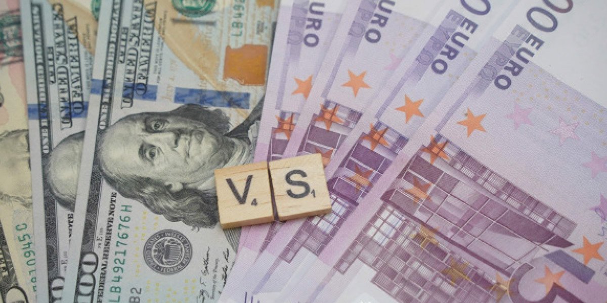 L'Euro Flamboyant : Un Casse-Tête pour la BCE et un Défi pour l'Économie Européenne 3 Graphique montrant la valeur de l'euro face au dollar, avec des flèches indiquant une hausse.