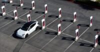 Electric vehicle charging station with 'Buy American' policy impact