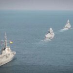 Frégate marocaine Mohammed VI participant à l'exercice militaire ORION 2026 en France.