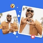 A Facebook profile picture being animated by Meta AI, showing a dynamic, moving image.