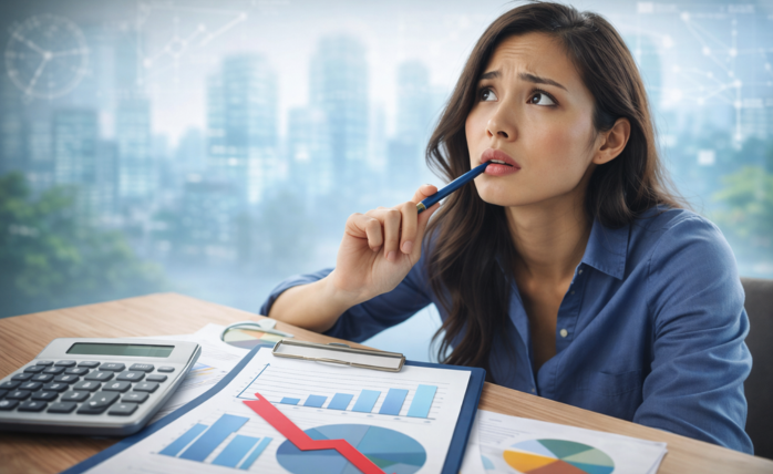 Beyond the Blueprint: How Expert Financial Advisory Builds Resilient Wealth Plans 3 A financial advisor discussing investment strategies with a client in an office setting