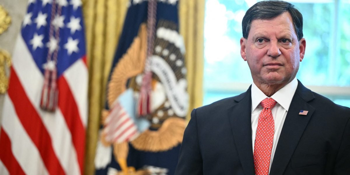 Frank Bisignano, CEO of the IRS and Social Security, in a professional setting.