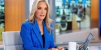 Dana Perino speaking, offering career advice to young professionals