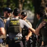 Federal Fault Lines: Inside the Secret Forums Where HSI Agents Vent About ICE 6 Illustration of a computer screen showing a forum with federal agent badges, representing internal discussions within Homeland Security.