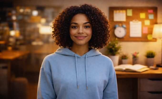 Beyond Willpower: Unlocking Lasting Consistency Through Identity 6 Person consistently writing in a journal, symbolizing identity-based habit formation and self-reflection.