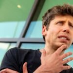 Indian Prime Minister Narendra Modi speaking during a meeting with tech CEOs, symbolizing India's push for technological advancement.