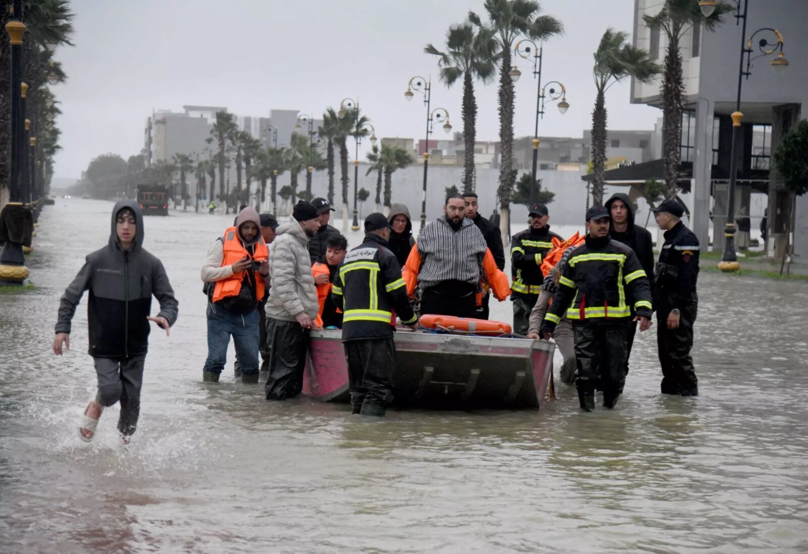 Inondations au Nord du Maroc