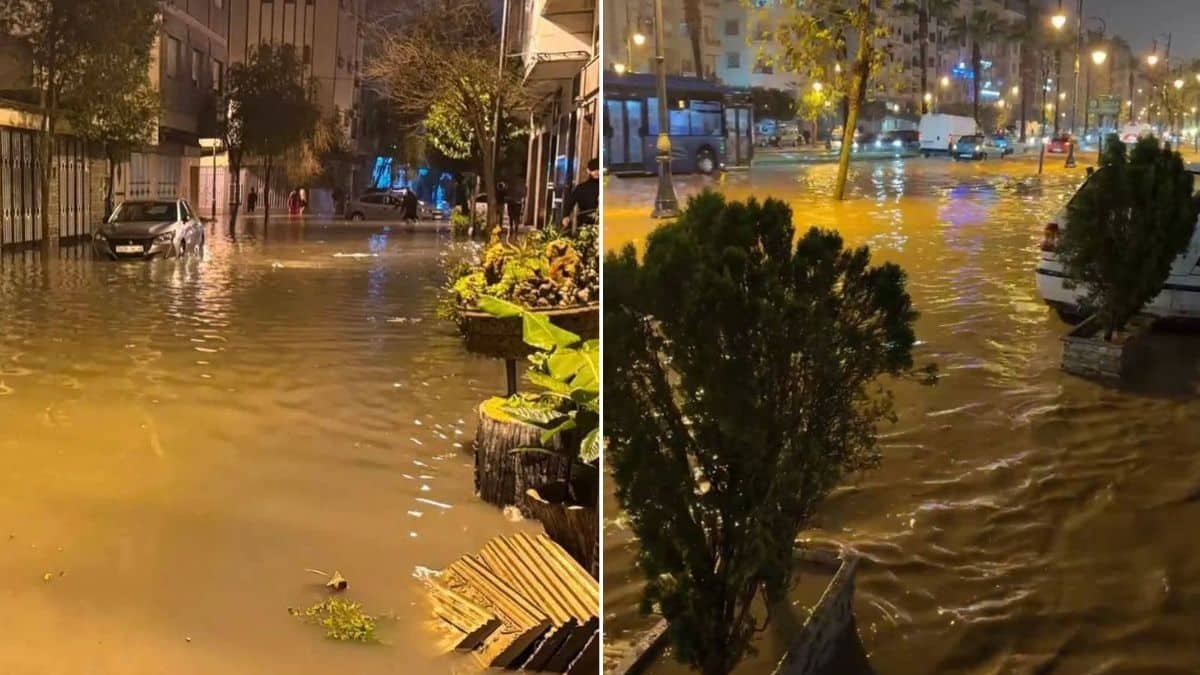 Intempéries. L’influence de la tempête atlantique “Marta” se poursuit, Tanger fortement touchée 1 Intempéries. L’influence de la tempête