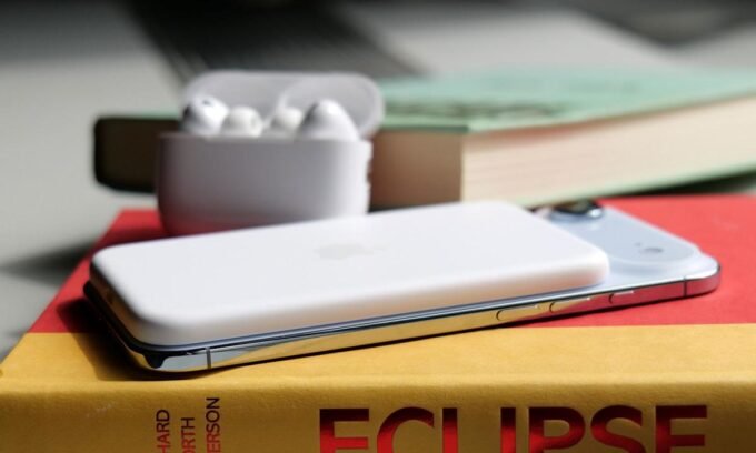 Power Up On The Go: Apple's iPhone Air MagSafe Battery Pack Hits Record Low Price 9 Apple iPhone Air MagSafe Battery Pack attached to an iPhone Air