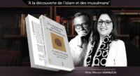 Reem Yasmina Laghrari et Eric de Kermel présentant leur livre 'A la découverte de l’Islam et des musulmans: L’abécédaire' lors d'une rencontre littéraire au Centre culturel Iklyle Rabat.