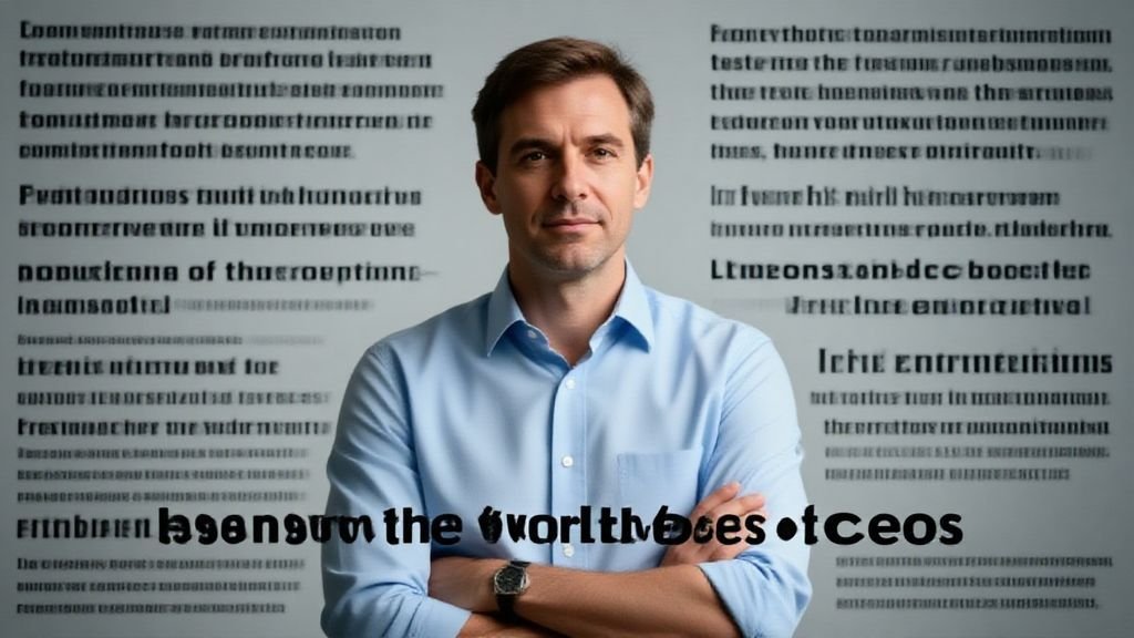 leadership lessons from the world's best ceos