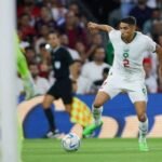 L'équipe nationale de football du Maroc se prépare pour un match amical.