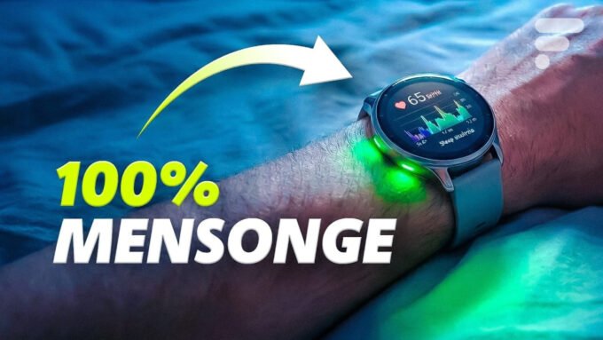 L'illusion du sommeil parfait : quand votre montre connectée vous ment (gentiment) 8 Image d'une personne endormie portant une montre connectée, symbolisant le suivi du sommeil et la question de la fiabilité des scores.