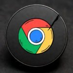 Chrome's Dark Side: Malicious Extensions Pilfer Business Data and Hijack Social Accounts 4 Illustration of a malicious Chrome extension icon with data flowing out, representing data theft and account compromise.