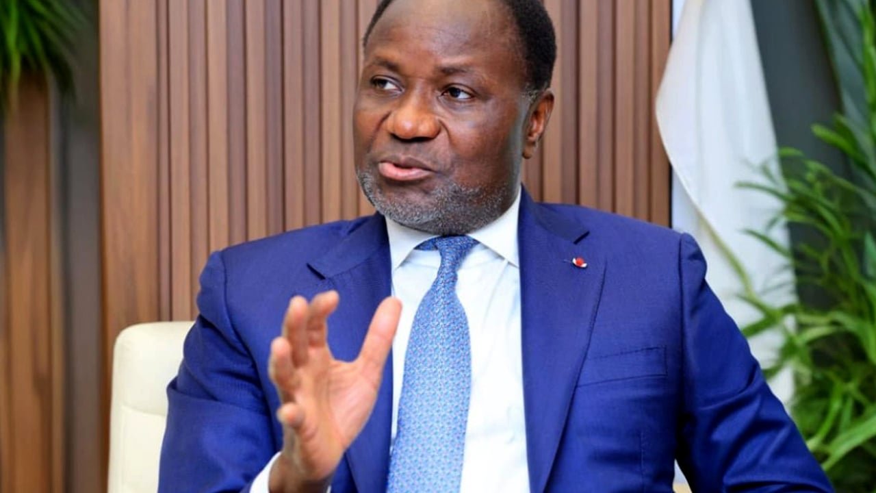 Mamadou Sangafowa Coulibaly, ministre ivoirien des Mines, du Pétrole et de l’Énergie, et président de l'APPO.