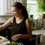 A visual representation of meal timing and its impact on bone health, possibly showing a clock and food items.