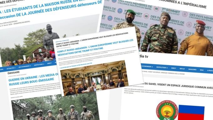 médias panafricanistes Cameroun, influence russe, SVR, propagande, Jeune Afrique