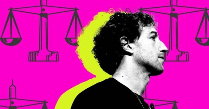 Mark Zuckerberg, CEO of Meta, at the center of a lawsuit concerning child safety on Facebook and Instagram.