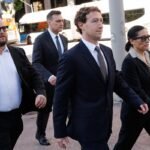Zuckerberg's Day in Court: Meta CEO Defends Instagram's 'Utility' Amid Addiction Lawsuit 4 Meta CEO Mark Zuckerberg arriving at Los Angeles Superior Court for a social media addiction trial.