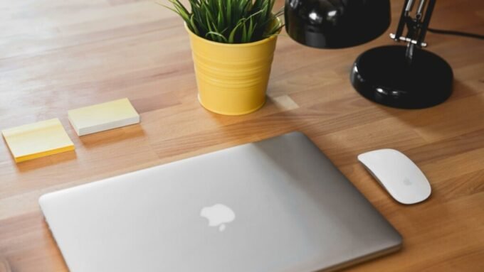 Microsoft Office Home and Business 2021 apps icons on a Mac screen, symbolizing productivity.