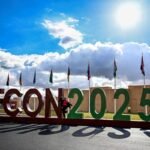 Aerial view of a modern football stadium in Morocco during AFCON 2025, symbolizing the tournament's economic impact and tourism boost.