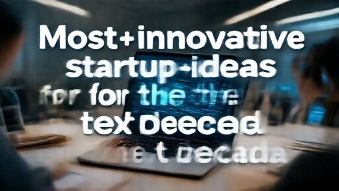 Most innovative startup ideas for the next decade. complete guide