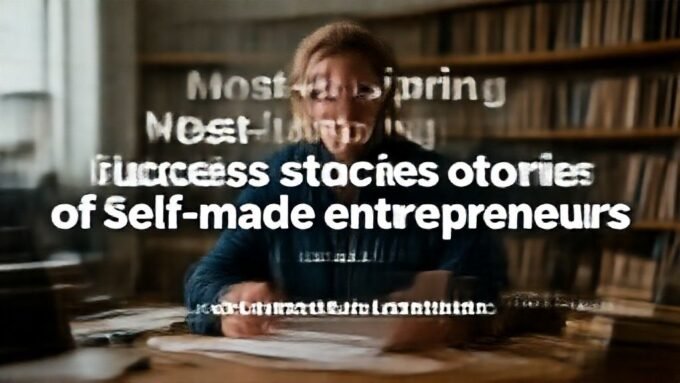 Most inspiring success stories of self-made entrepreneurs. complete guide