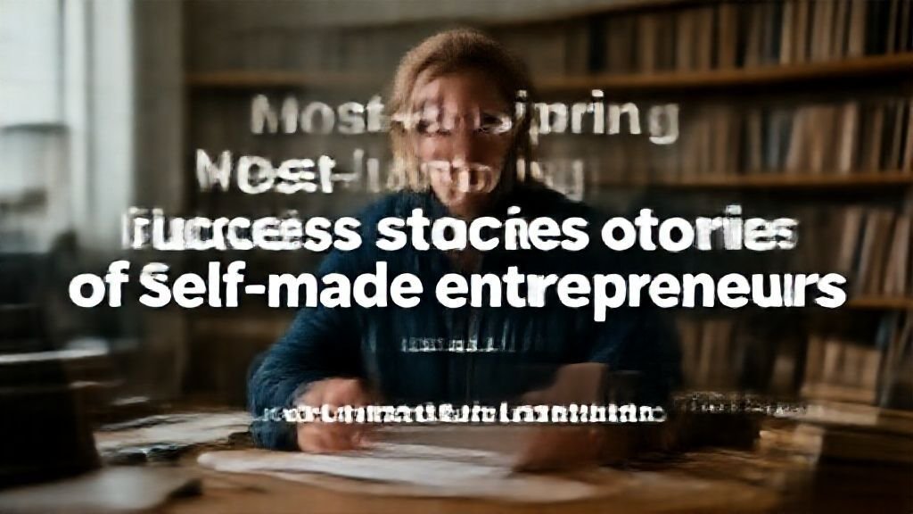 Most inspiring success stories of self-made entrepreneurs. complete guide