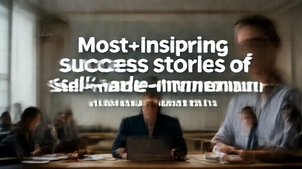 Most inspiring success stories of self-made entrepreneurs. complete guide
