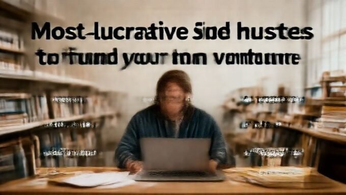 Most lucrative side hustles to fund your main venture. complete guide