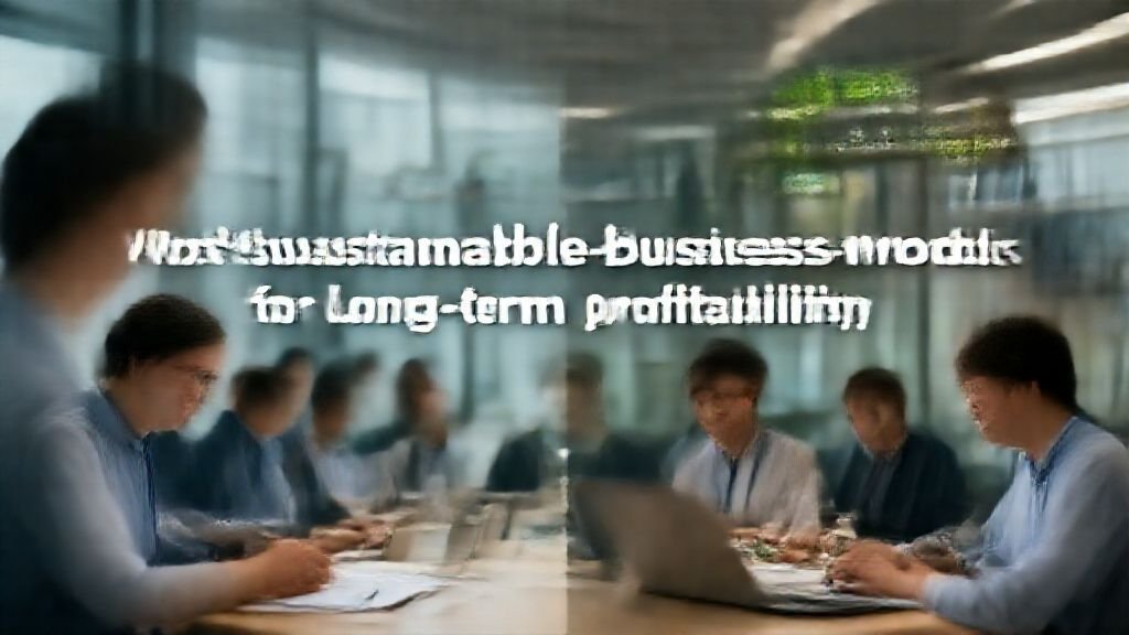 Most sustainable business models for long-term profitability. complete guide