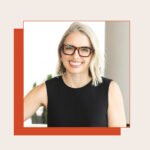 Dr. Ana Kausel, an endocrinologist, demonstrating a strength training exercise or looking healthy and strong.