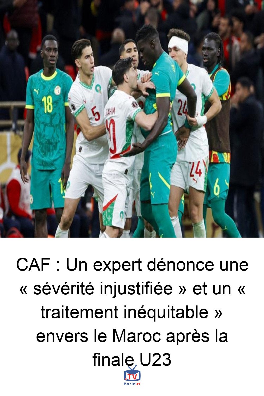 CAF : Un expert dénonce une « sévérité injustifiée » et un « traitement inéquitable » envers le Maroc après la finale U23 4 Pinterest Hidden
