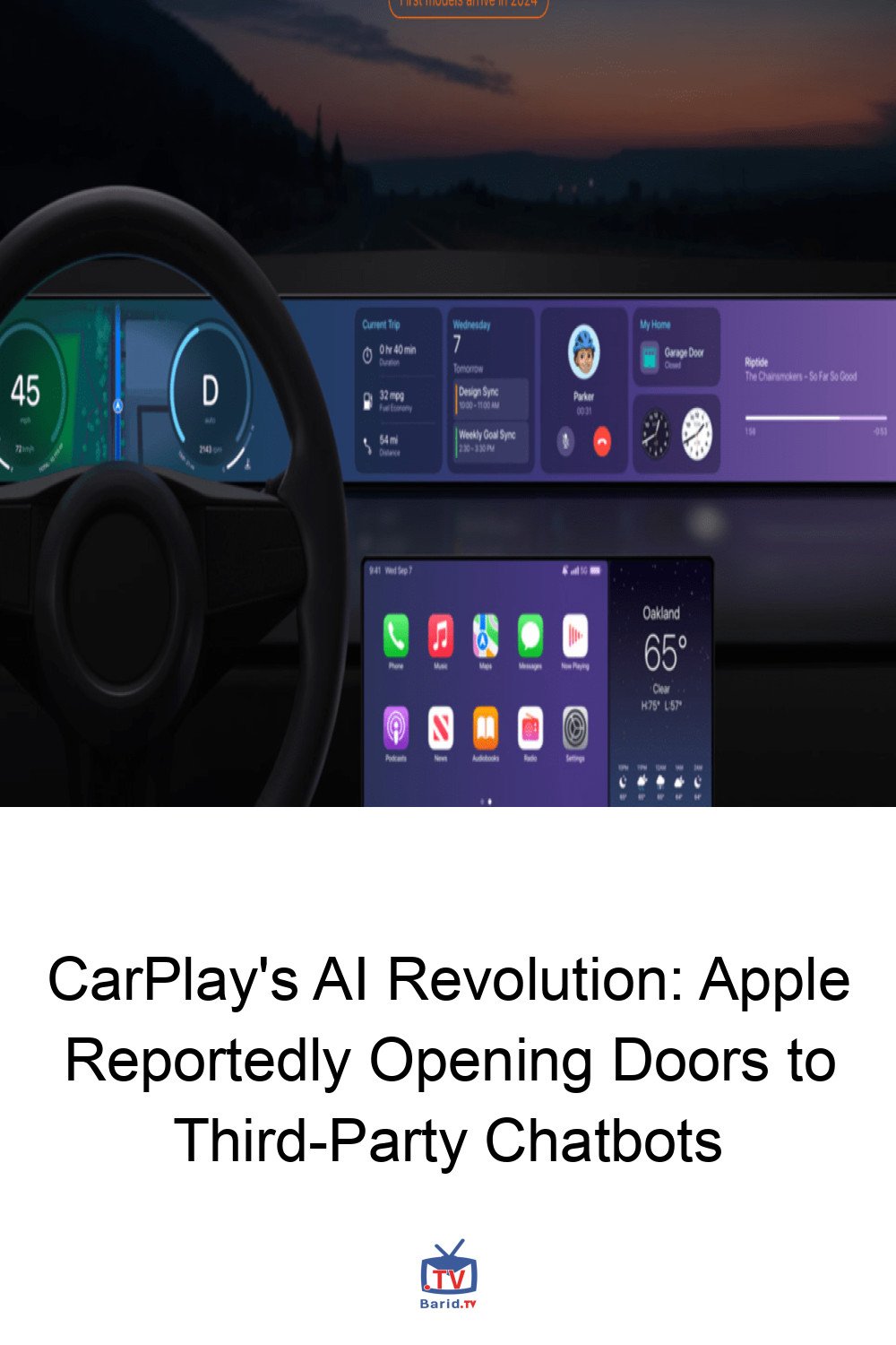 CarPlay's AI Revolution: Apple Reportedly Opening Doors to Third-Party Chatbots 4 Pinterest Hidden