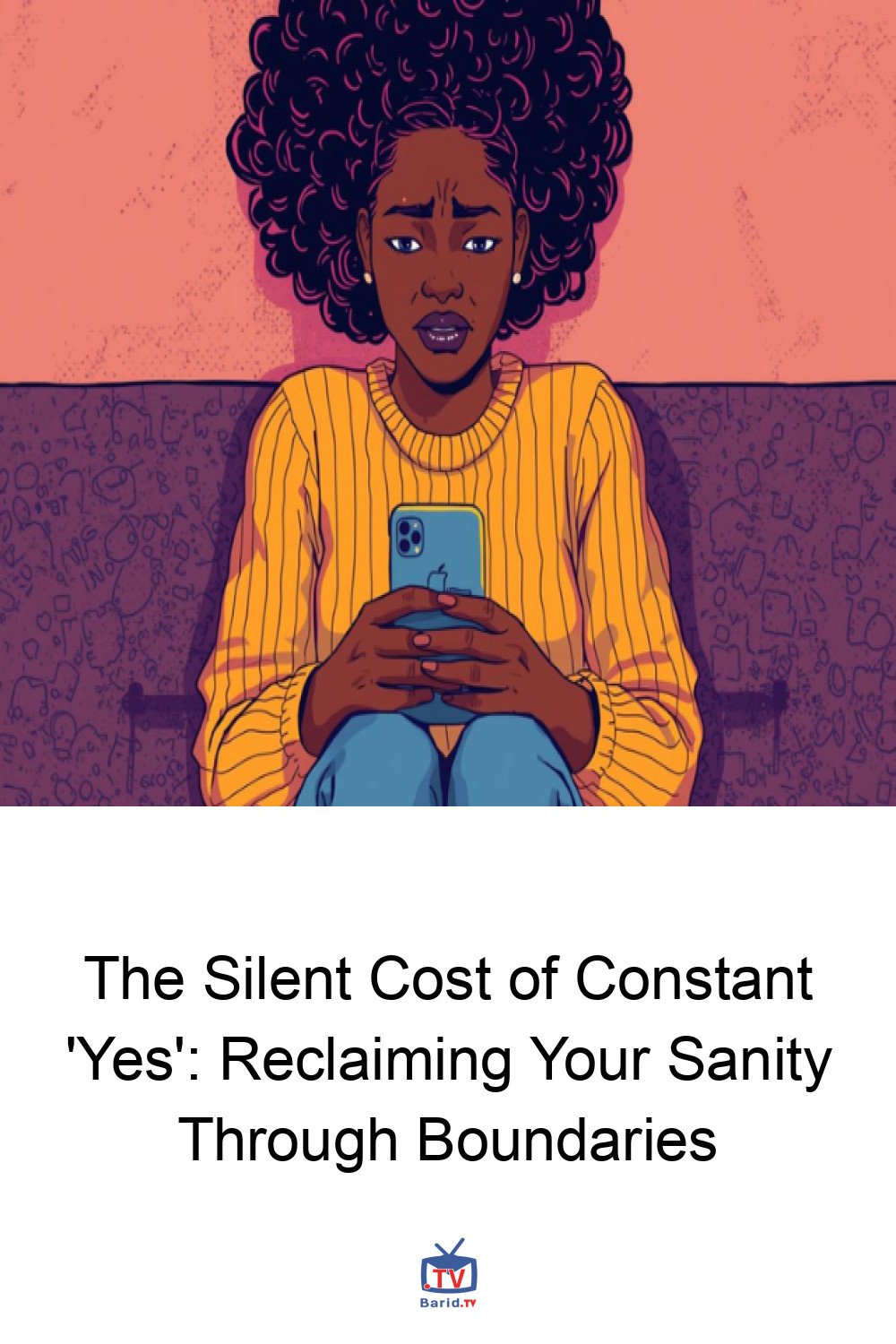 The Silent Cost of Constant 'Yes': Reclaiming Your Sanity Through Boundaries 4 Pinterest Hidden