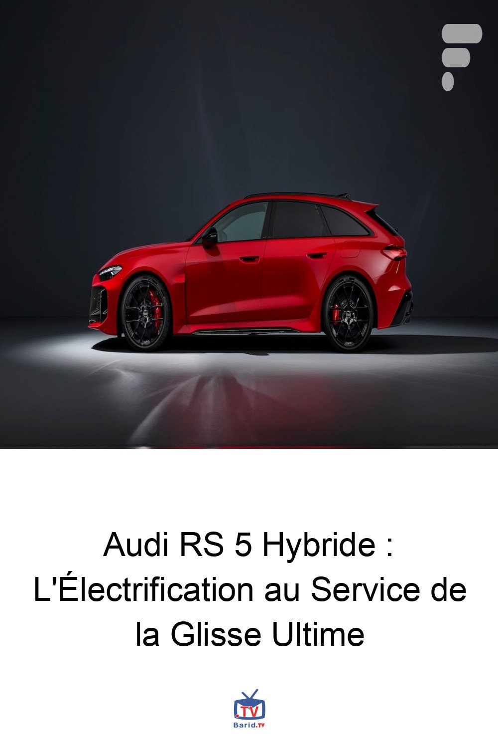 Audi RS 5 Hybride : L'Électrification au Service de la Glisse Ultime 4 Pinterest Hidden