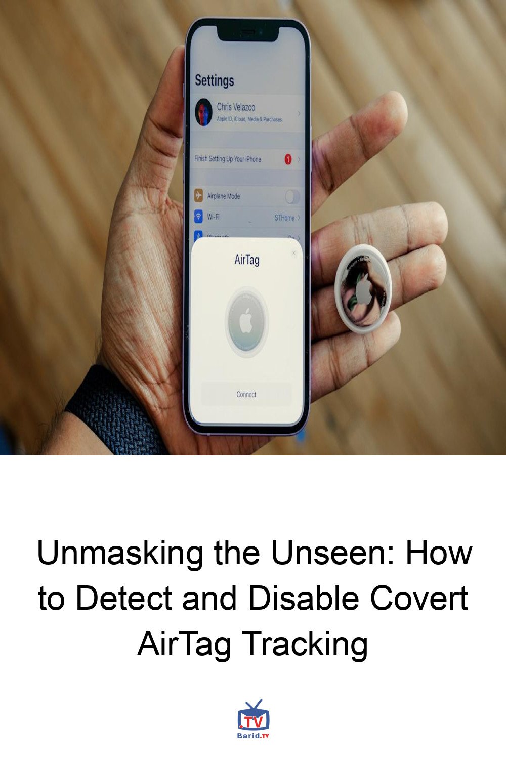 Unmasking the Unseen: How to Detect and Disable Covert AirTag Tracking 4 Pinterest Hidden