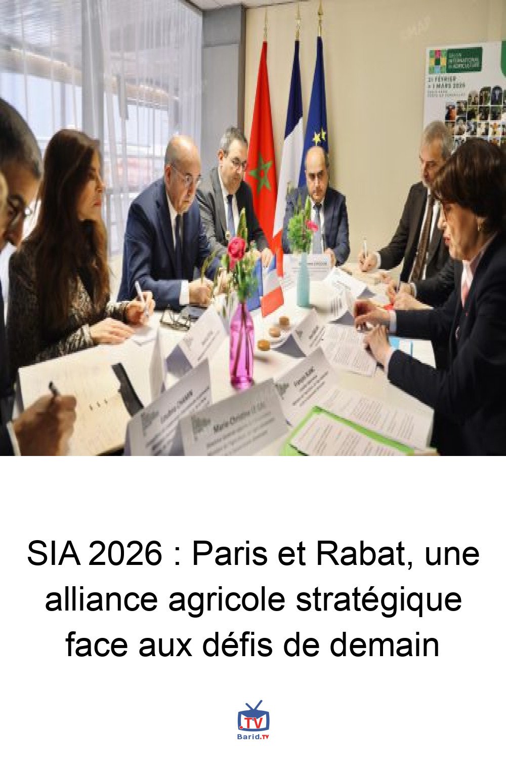 SIA 2026 : Paris et Rabat, une alliance agricole stratégique face aux défis de demain 4 Pinterest Hidden