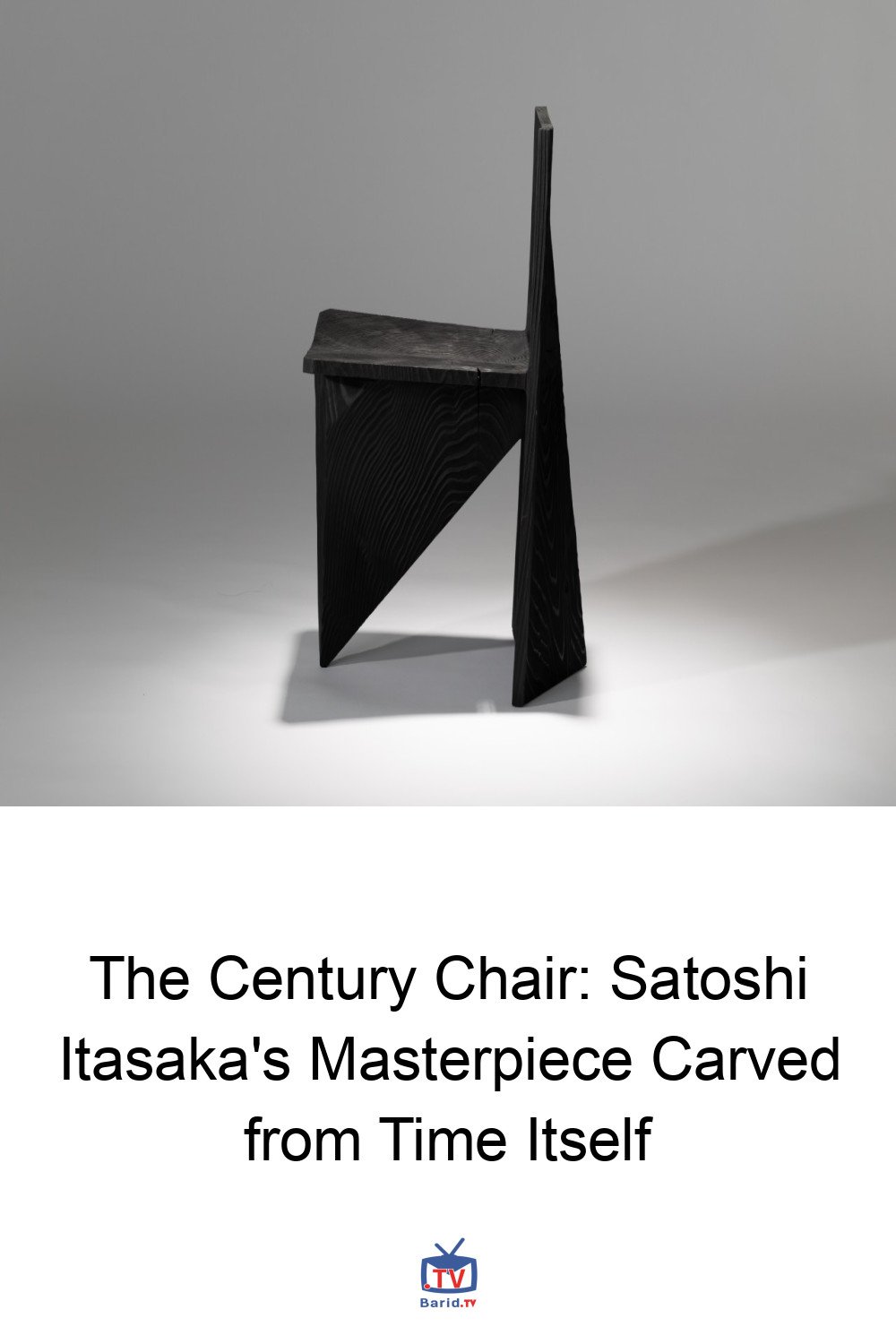 The Century Chair: Satoshi Itasaka's Masterpiece Carved from Time Itself 4 Pinterest Hidden
