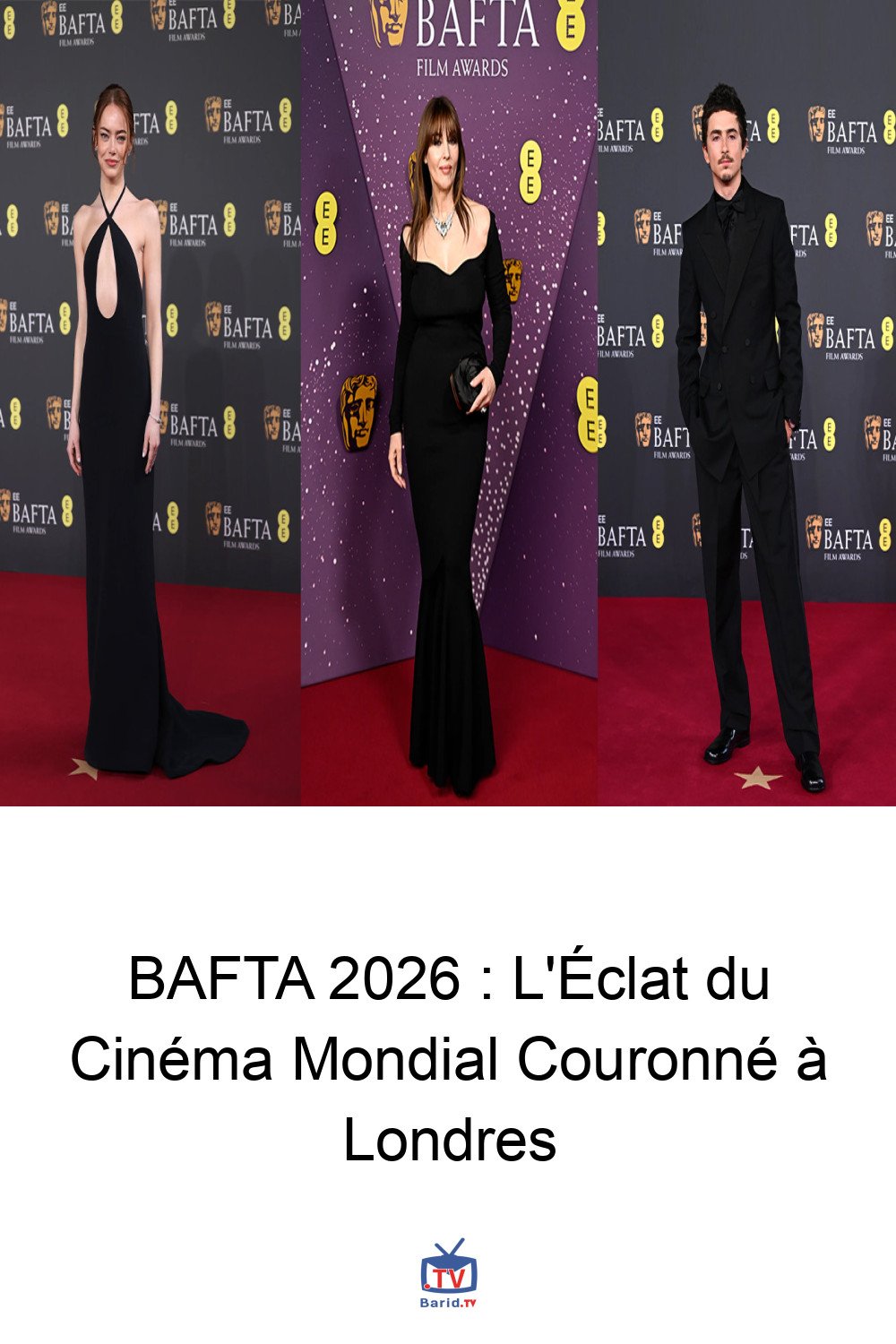 BAFTA 2026 : L'Éclat du Cinéma Mondial Couronné à Londres 4 Pinterest Hidden
