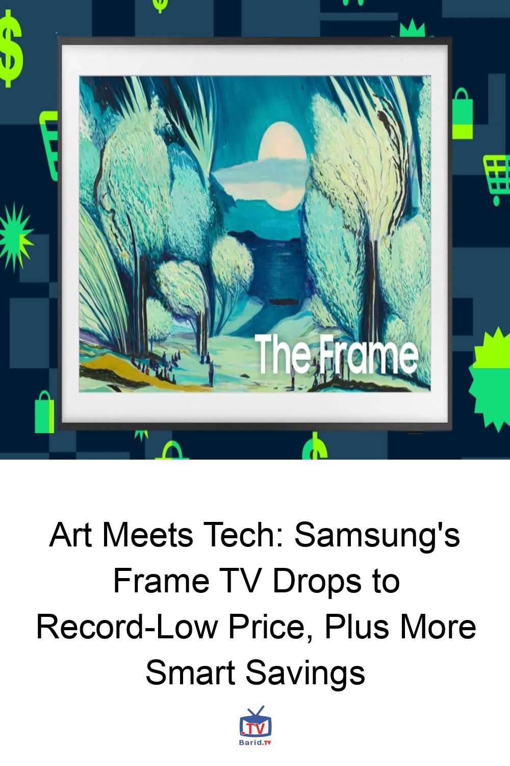 Art Meets Tech: Samsung's Frame TV Drops to Record-Low Price, Plus More Smart Savings 4 Pinterest Hidden