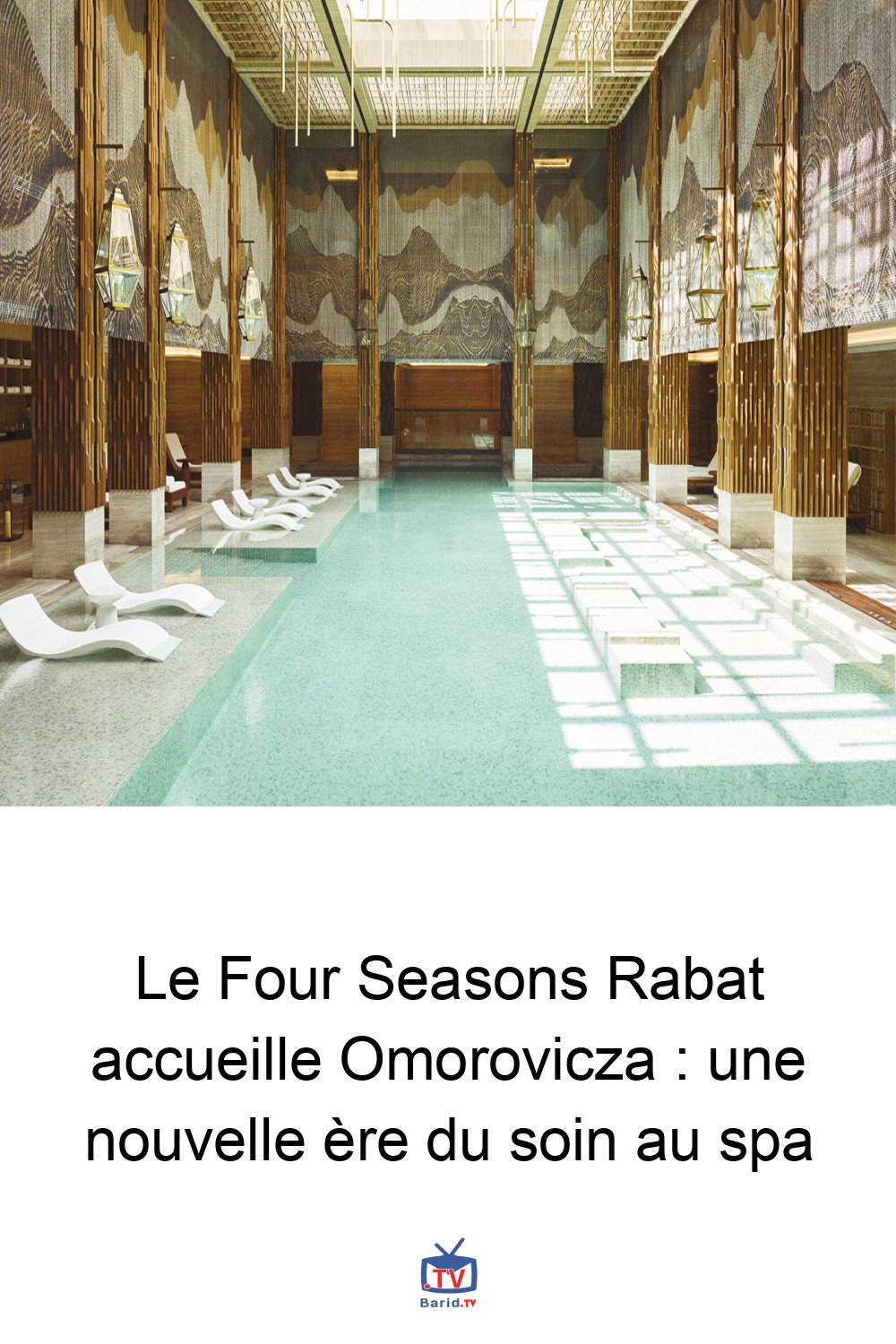Le Four Seasons Rabat accueille Omorovicza : une nouvelle ère du soin au spa 4 Pinterest Hidden