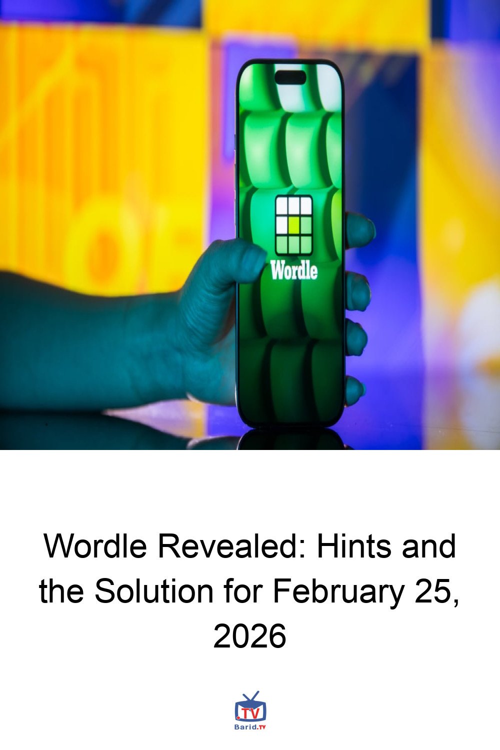 Wordle Revealed: Hints and the Solution for February 25, 2026 4 Pinterest Hidden