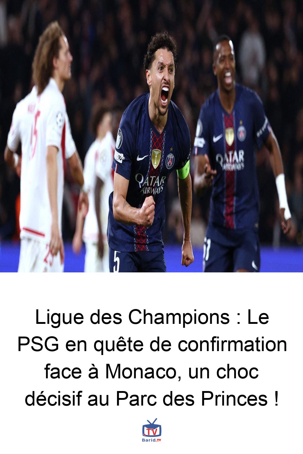 Ligue des Champions : Le PSG en quête de confirmation face à Monaco, un choc décisif au Parc des Princes ! 4 Pinterest Hidden