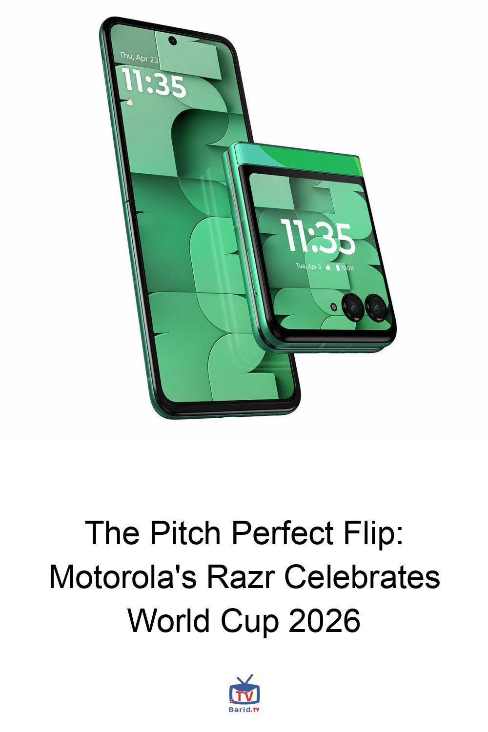 The Pitch Perfect Flip: Motorola's Razr Celebrates World Cup 2026 4 Pinterest Hidden