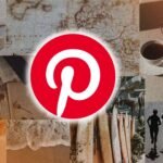 Une interface Pinterest moderne affichant des épingles visuelles inspirantes, symbolisant l'évolution de la plateforme vers l'action et le commerce.