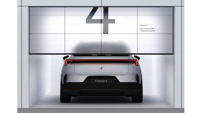 Polestar 4 station wagon concept showcasing its sleek design and practical features
