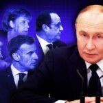 Vladimir Poutine en pleine discussion, son visage impassible reflétant sa réputation de négociateur redoutable.