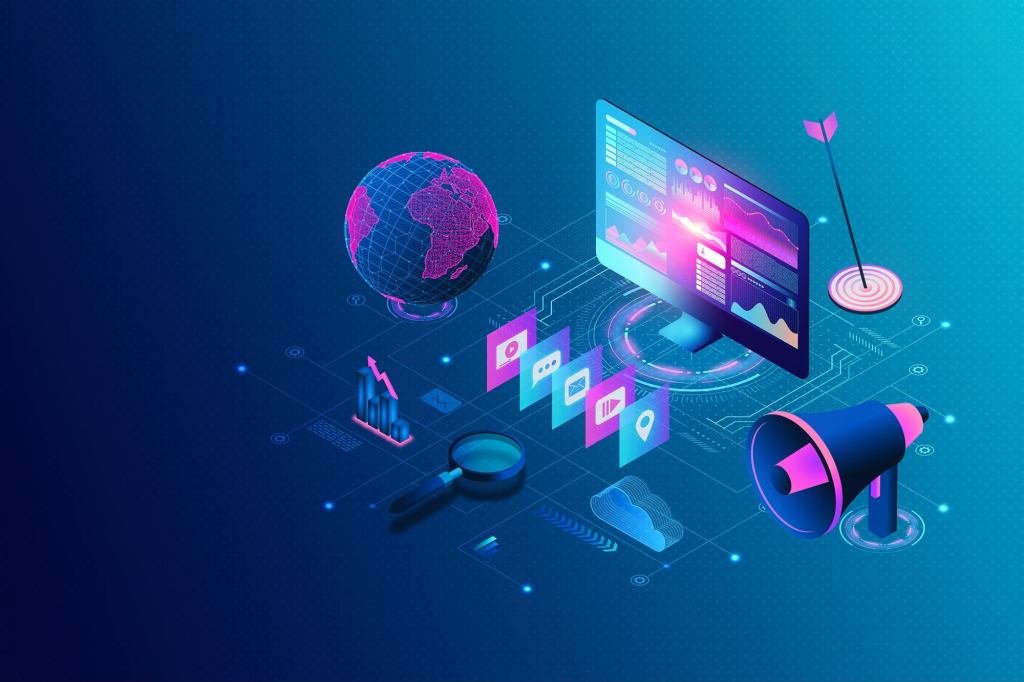 A professional looking at data and reports, symbolizing measurable PR results